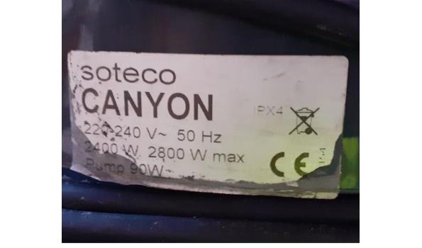 2 industriele stofzuigers SOTECO Canyon